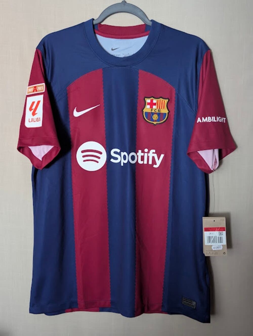 Barcelona Lamine Yamal 27 Jersey Large NWOT